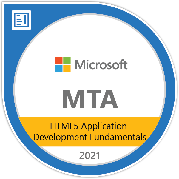 HTML5 MicroSoft Certification