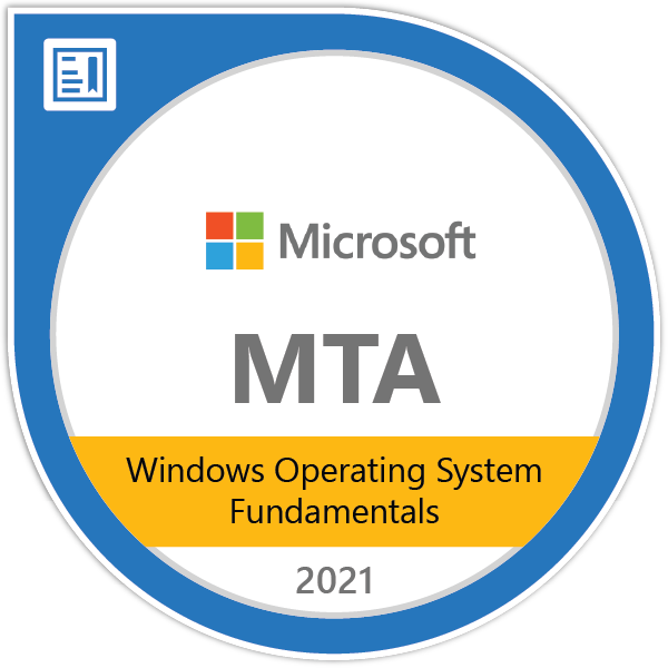 Windows Fundamentals MicroSoft Certification
